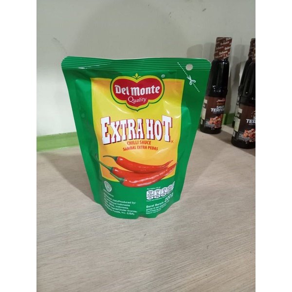 

Saus Delmonte Extra Hot 200grm