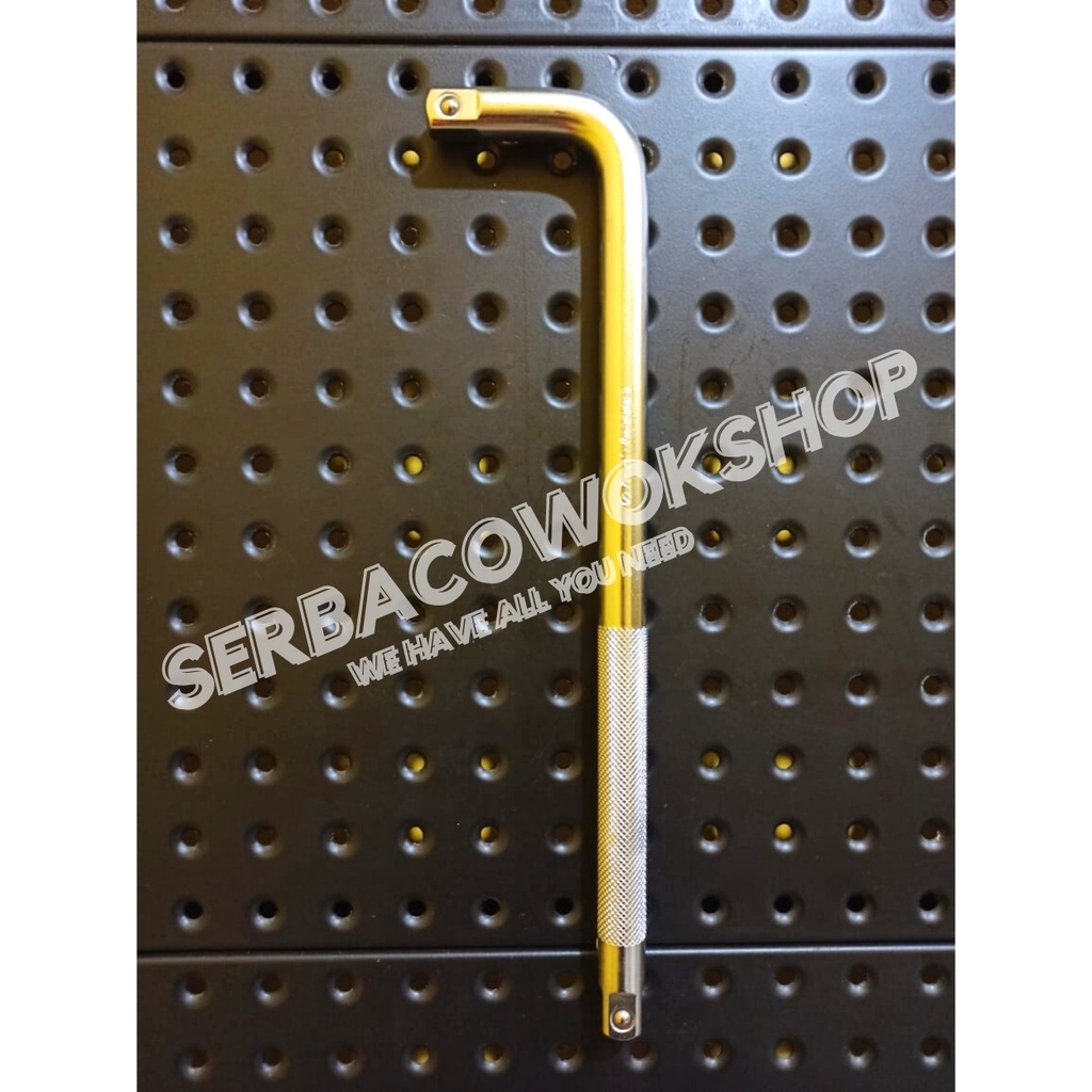 Lippro Gagang Kunci Sock L Offset Handle Kunci Sok 1/2 Inch x 12 Inch Termurah Berkualitas