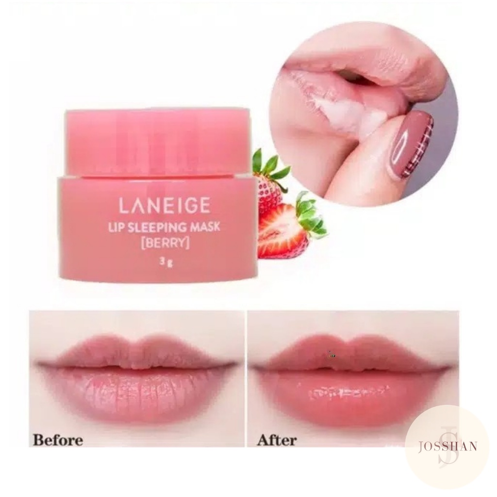 [100% ORIGINAL - Money Guarantee] LANEIGE Lip Sleeping Mask 3gr (Travel Size)