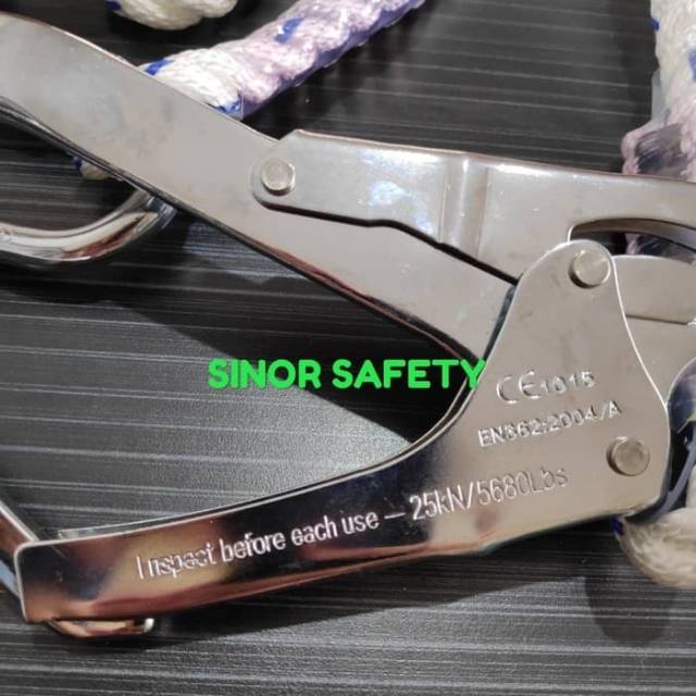 Lanyard Safety Single Big Hook PRO FullBody Harness Tali Body Harness