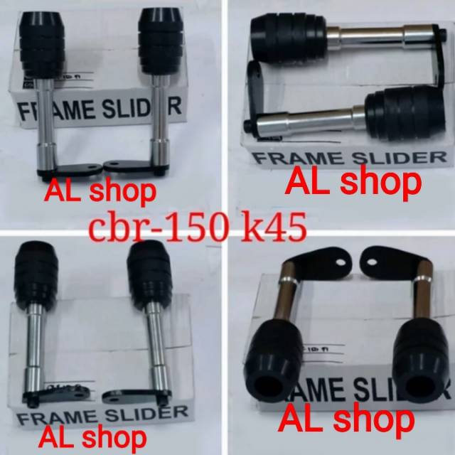 pelindung fairing frame slider cbr 150 lokal k45 pelindung body cbr 150 k45 lokal