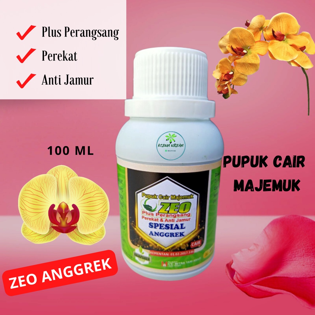 Pupuk Bunga Anggrek, BISA COD Pupuk Bunga Anggrek Bulan Biar Cepat Berbunga, Pupuk Zeo Anggrek 100 c