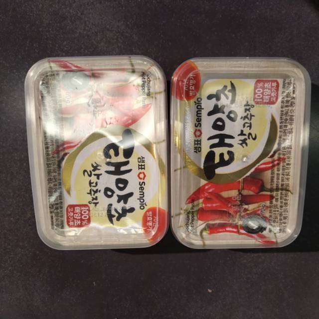 

gochujang hot pepper paste sempio 170gr import korea