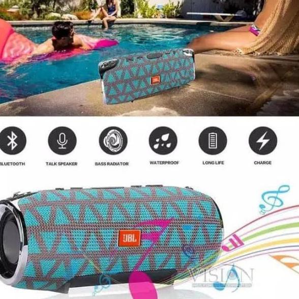 Terbagus - [BISA COD] UKURAN JUMBO SPEAKER JBL XTREME BLUETOOTH WIRELESS SPEKER PORTABLE EXTREME SPI