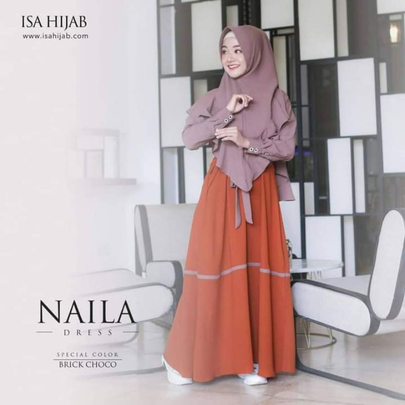 naila dress set isa hijab