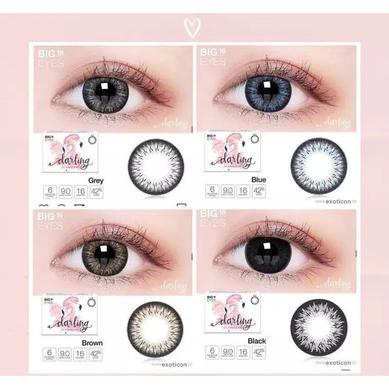 RCS✅ - Softlens X2 Darling diameter besar 16mm