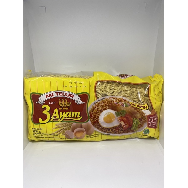 

Mi Telur cap 3 Ayam