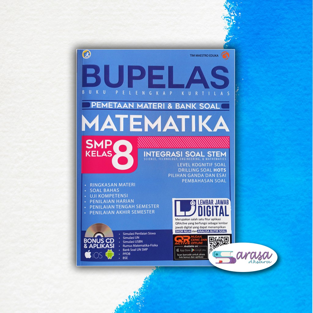 Buku Pelajaran Smp Buku Matematika Smp Bupelas Pemetaan Materi Bank Soal Kelas 8 Shopee Indonesia