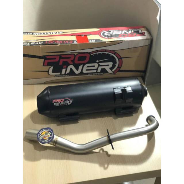 Knalpot Proliner  Neo SR New Nmax 2020 - New Aerox SILENT Original