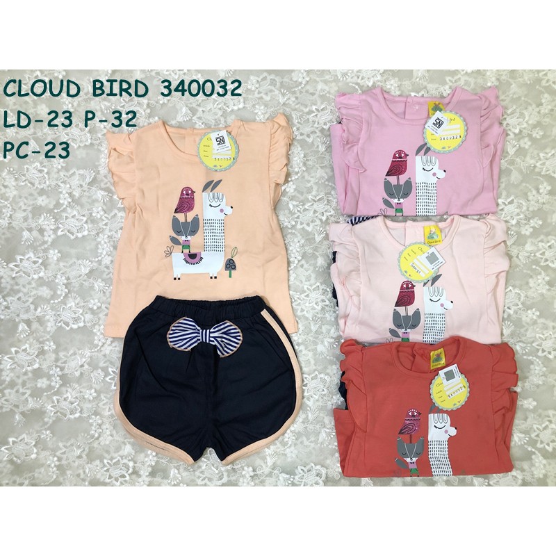 CLOUD BIRD 340032 SETELAN ALPACA ANAK BAYI 6-12 BULAN