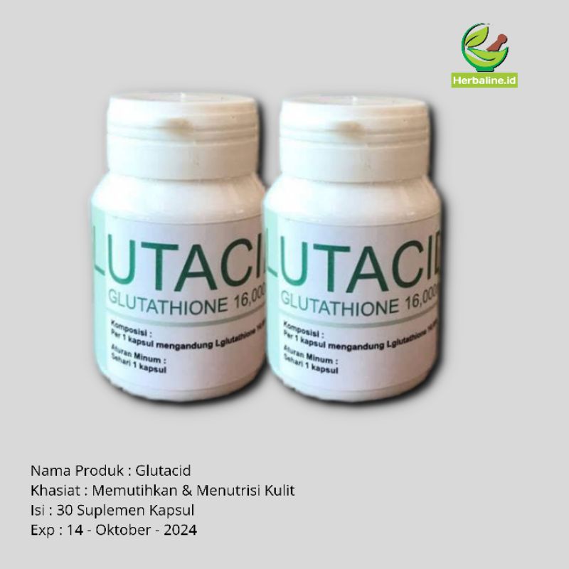 Promo / Original GLUTACID ASLI Glutathione Whitening