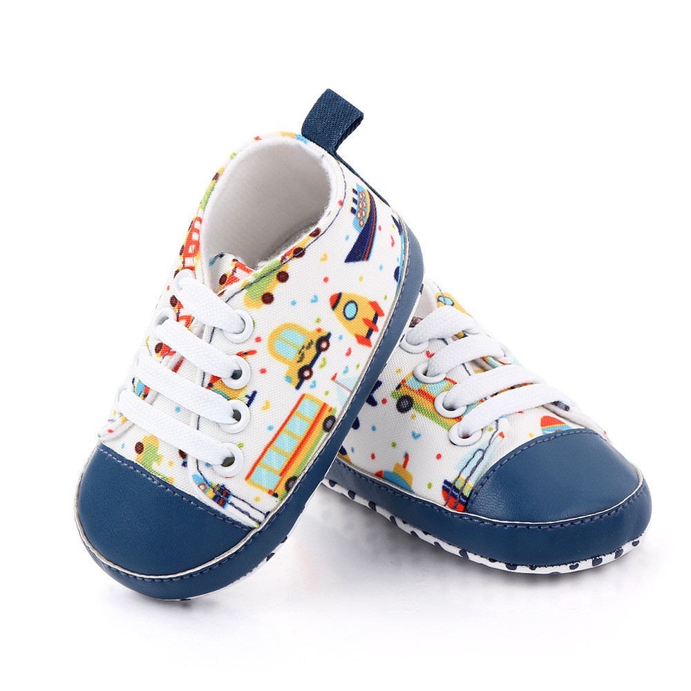 Sepatu Prewalker Bayi Unisex Motif Whale Shark S1129