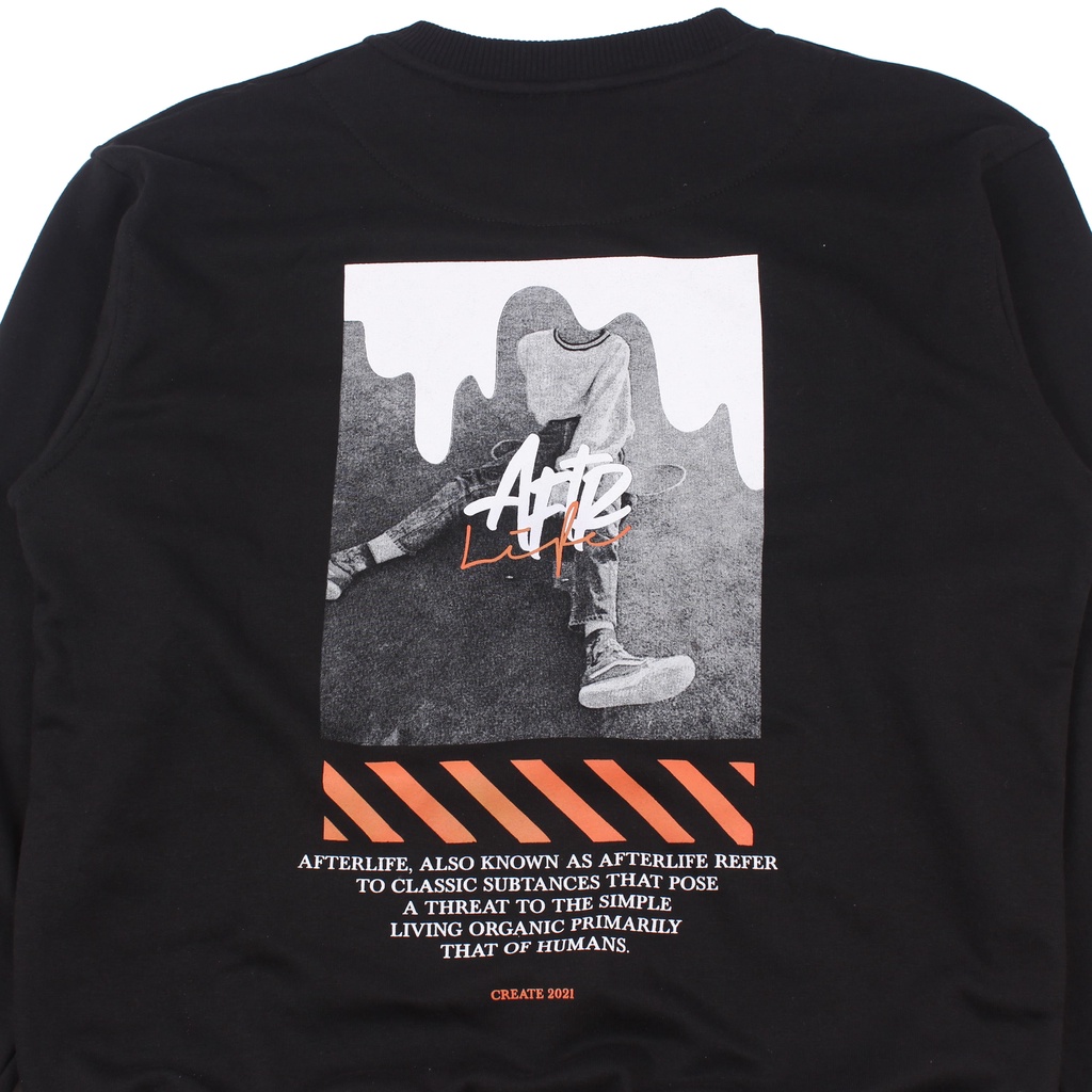 AFTERLIFE - Crewneck Undecided Black | 21029