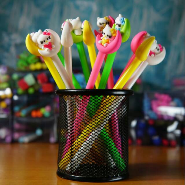 

Pulpen lucu karakter hello kity bulan lusin murah