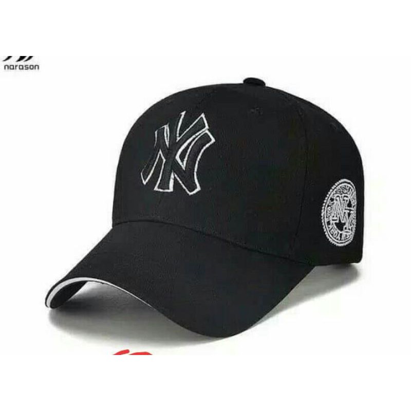 TOPI BASEBALL NY TWO TONE IMPORT PREMIUM QUALITY CASUAL SPORTY DISTRO STYLE BUILD UP TOPI KOREA MURAH OLAHRAGA PRIA WANITA