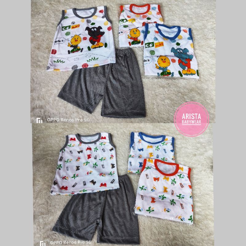 SETELAN BAJU YUKENSI + CELANA PENDEK BAYI