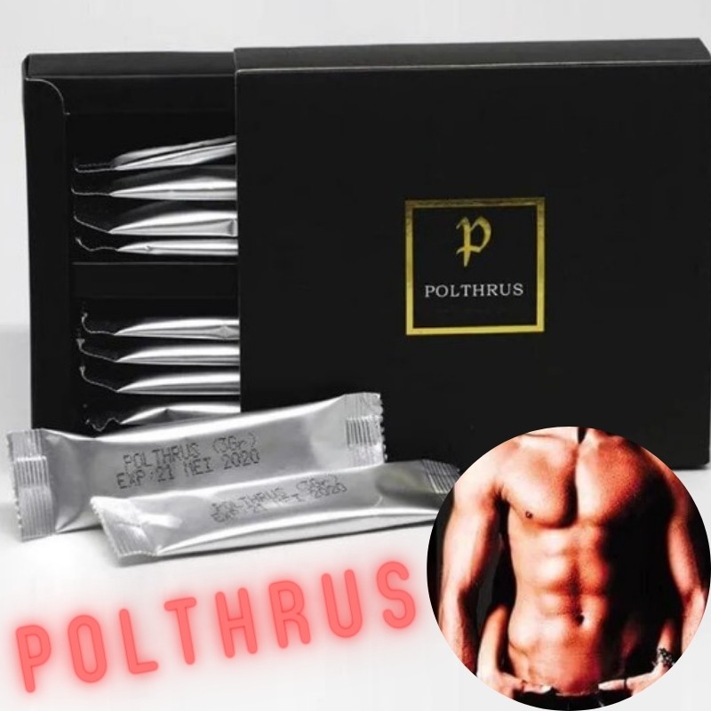 POLTHRUS Obat Herbal Khusus Pria Penambah Stamina dan Vitalitas 1 Box