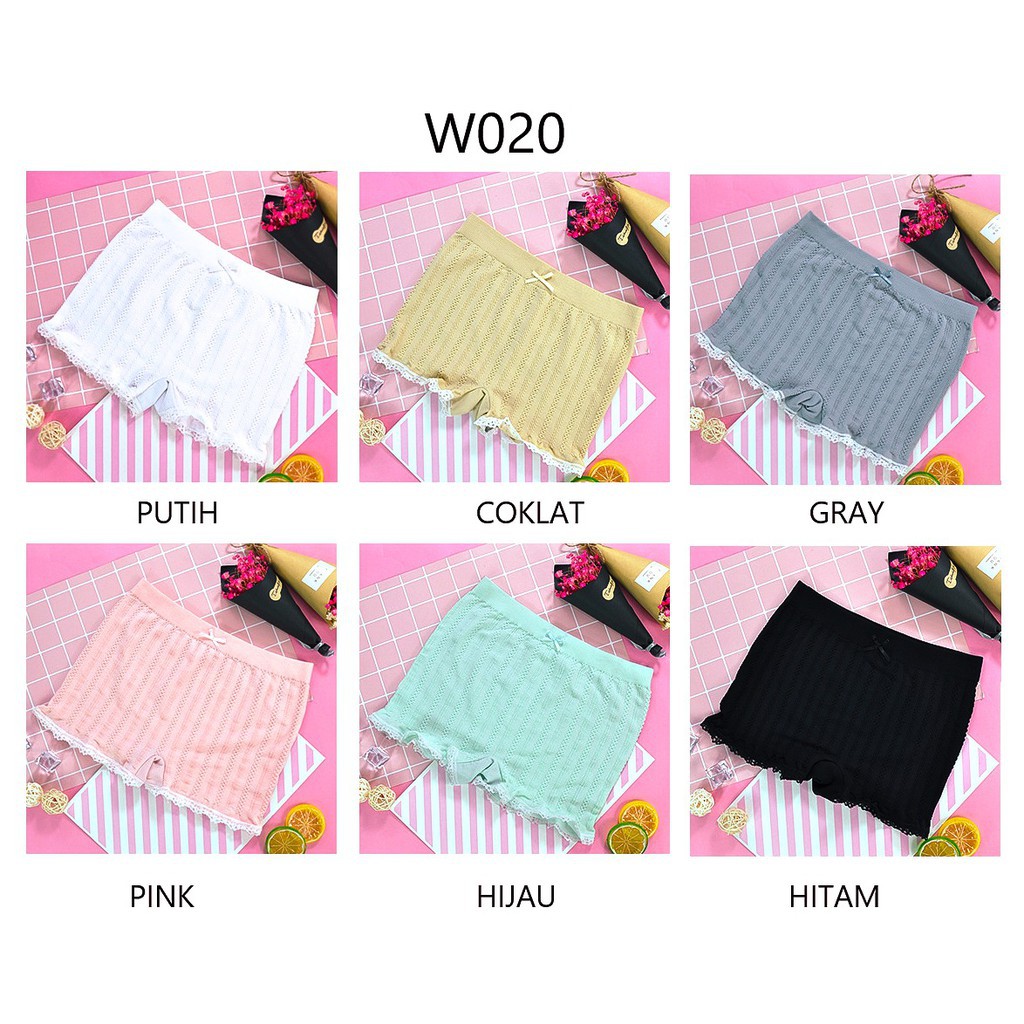 MOGYMOGY W020 Celana Short Wanita Hot Pants Underwear Dalaman Cewek