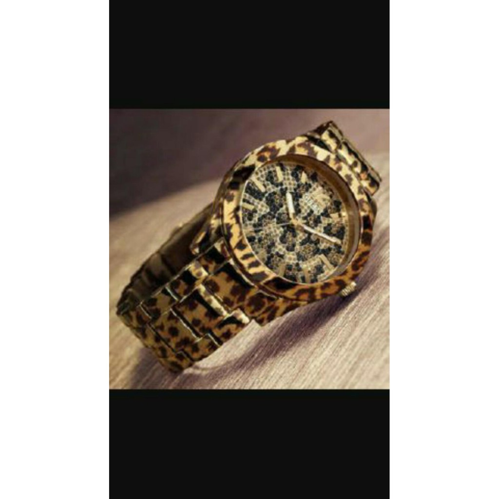 JAM TANGAN GUESS LEOPARD KW SUPER GROSIR JAM TANGAN
