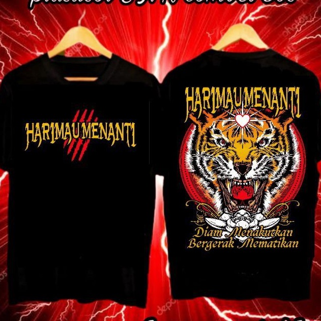 kaos PSHT harimau menanti