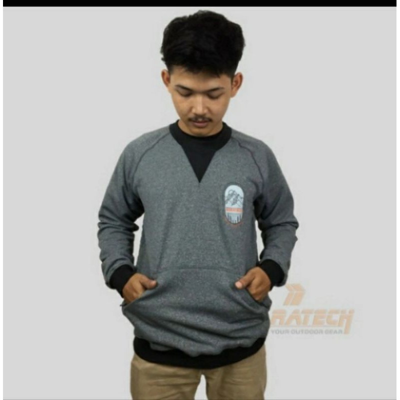 Baratech Sweater Hoodie Vnex Kaos Lengan Panjang Pria Wanita Jumper hoodie original