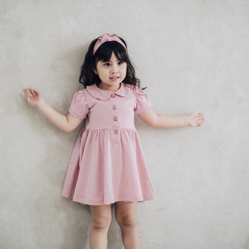 Dress Anak Shizuka Dress Boho Baby 0-6 Tahun Bohopanna Bohobaby