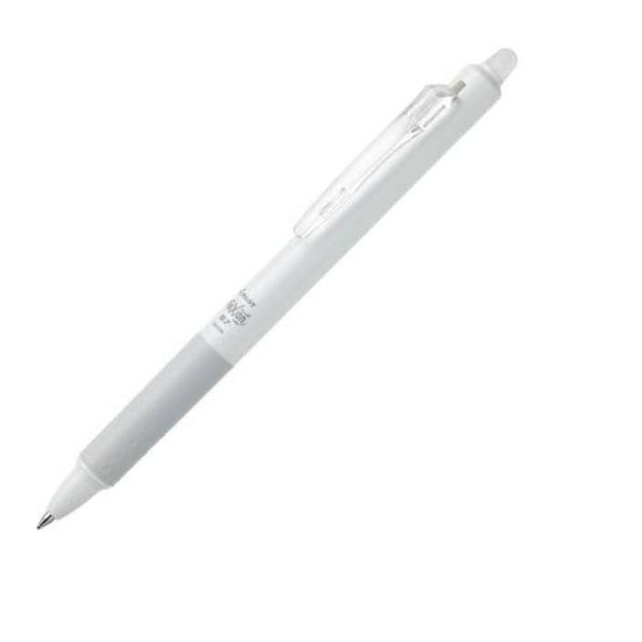 

[X03WL)⭐ Pulpen Pilot Frixion 0.5mm Tinta Hitam Body Putih Erasable Pen Harga Satuan ,,