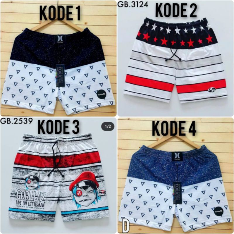 BEST SELLER - BOXER PRIA I CELANA PENDEK I GROSIR BOXER | KOLOR PANTAI