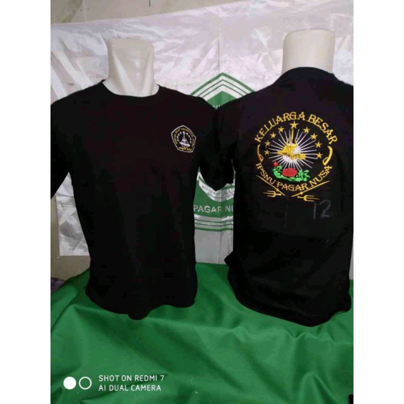 kaos bordir keluarga besar pagar nusa