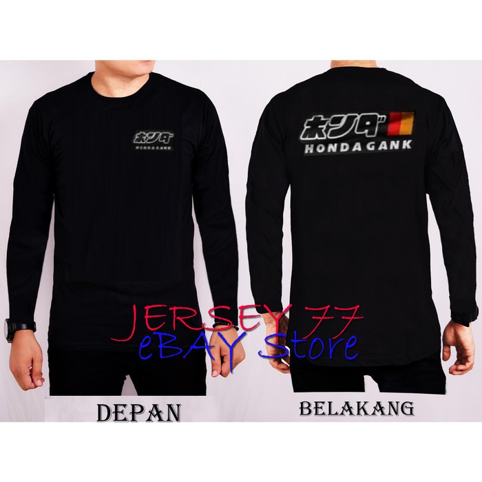 KAOS HONDA GANK LENGAN PANJANG MUGEN