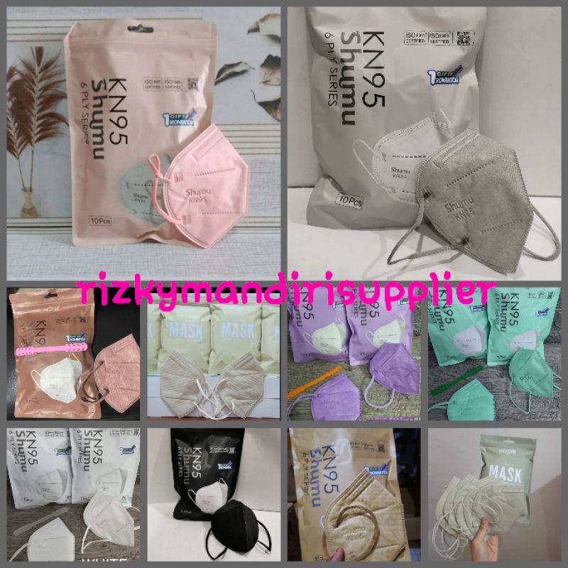 masker mouson kn95 kaze warna isi 10