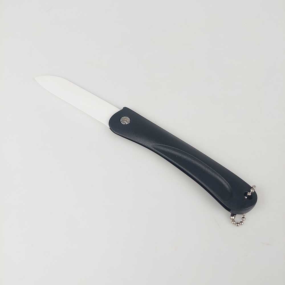 TD-AI01 Pisau Dapur Lipat Unik Portable Knife Bahan Keramik - TF0003