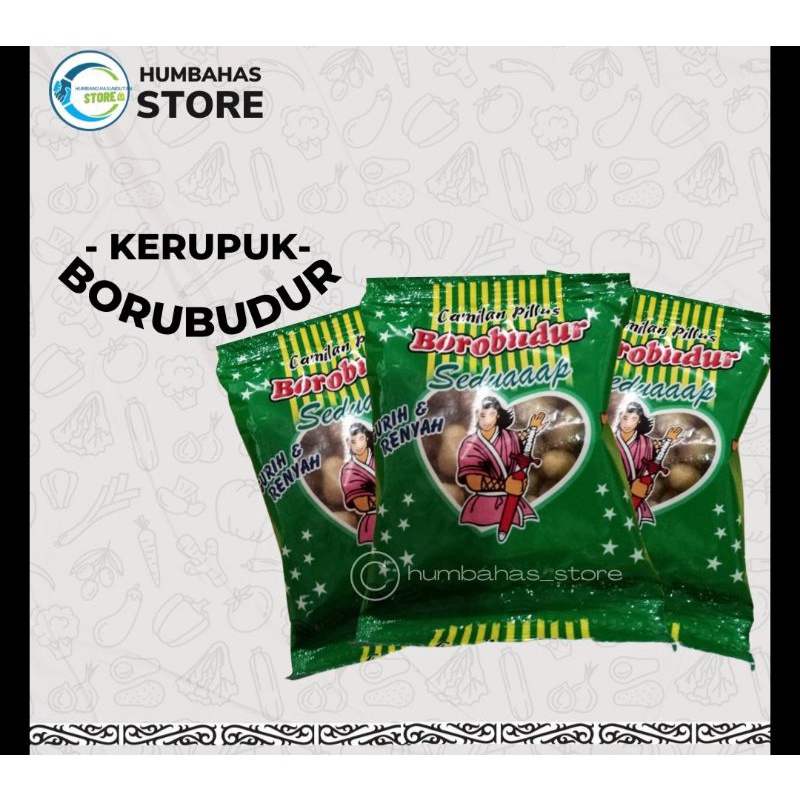 

KERUPUK BOROBUDUR 1 PACK / JAJANAN KHAS MEDAN