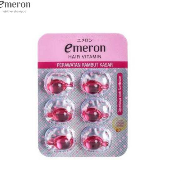 EMERON Hair Vitamin BPOM ORIGINAL / Vitamin Rambut Perawatan Rambut Rusak by AILIN