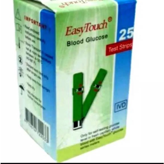 Strip EasyTouch Glucose / Strip Easy Touch Gula