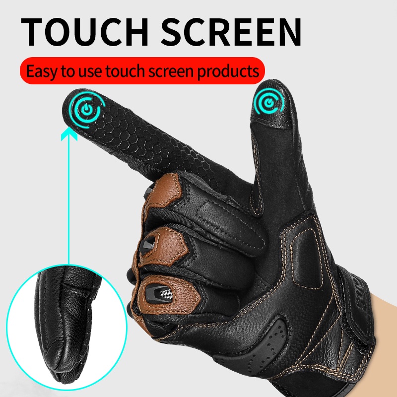 Suomy SU15 SU 15 Touch Screen Glove Sarung Tangan Racing Trail Touring