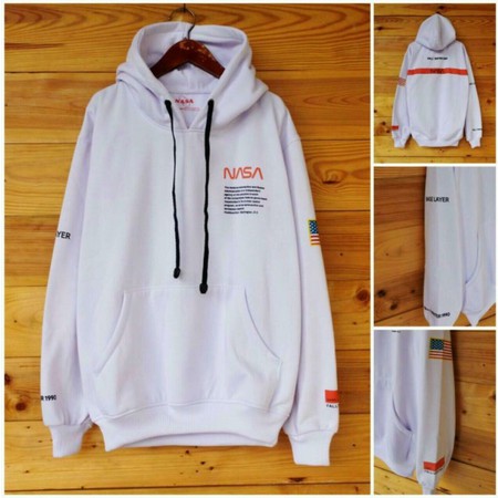 HOODIE PREMIUM NASA CATTON FLEECE TAIWAN - (COD)