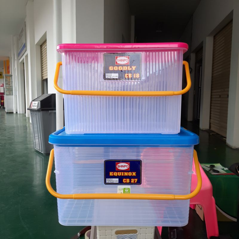 CONTAINER BOX HANDLE 6-7-18-27 LITER KONTAINER BOX SHINPO BOX SERBAGUNA