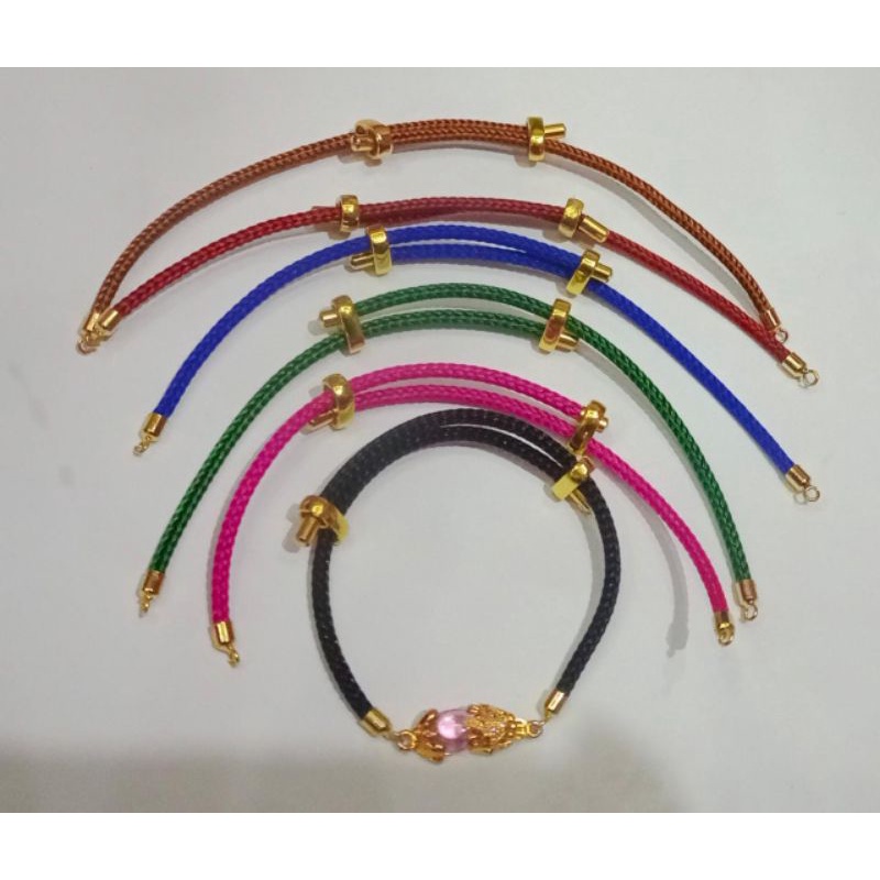 Gelang ongsrot model kaitan/ Gelang kawat serut cantolan