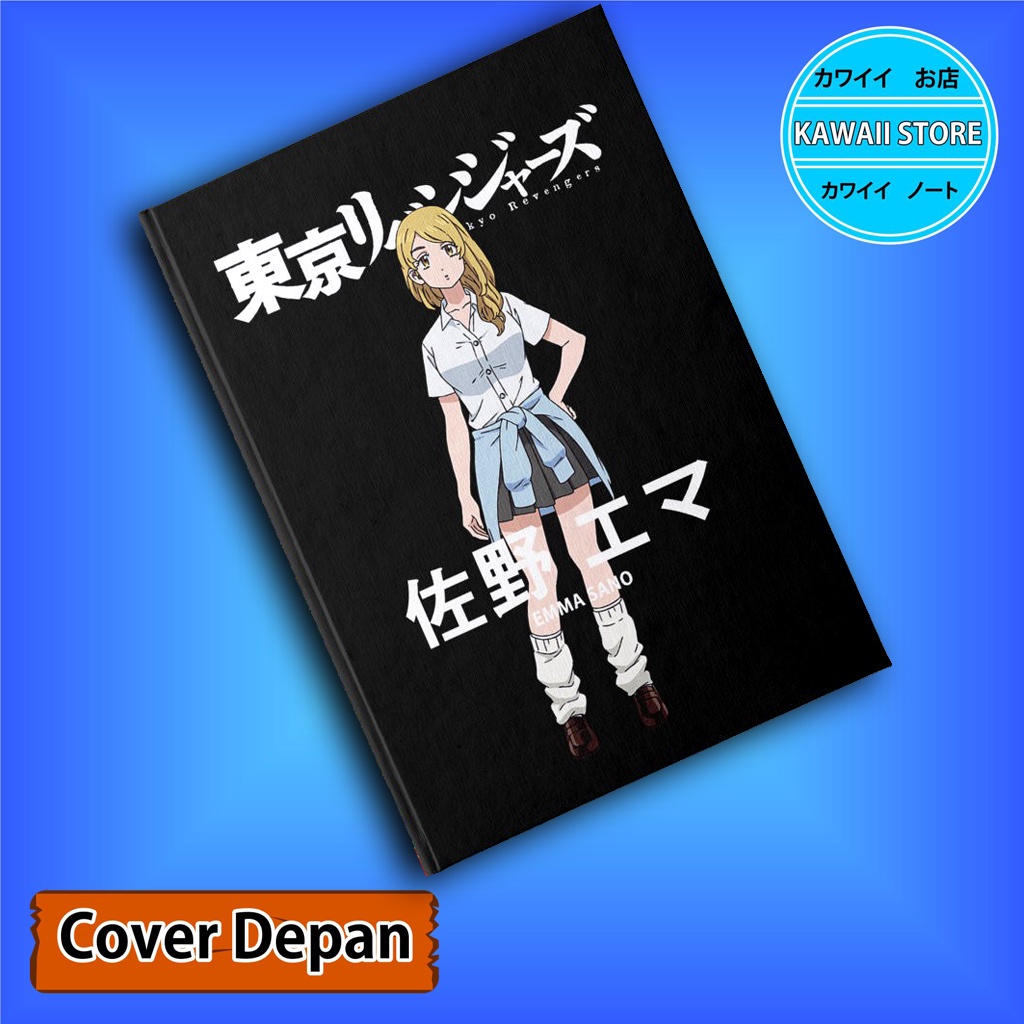 

Notebook / Pocket book Hard Cover Anime Tokyo Revengers EMMA uk A5 & A6 / Notes Book