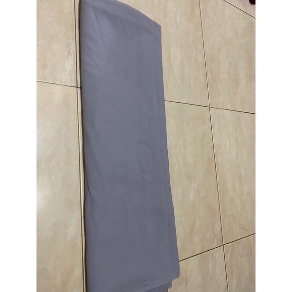 SELENDANG CREEP POLOS |SELENDANG BALI-Abu