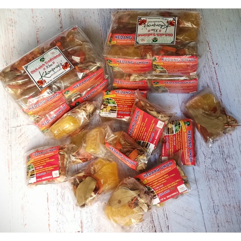 SARI JAMPI WEDANG UWUH OVEN Khas Jogja komplit,siap pakai