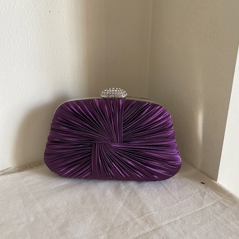 Knot Satine  - Tas Pesta - Party Clutch - Tas Wanita - Women Bag - Tas Seserahan - Bridesmaid