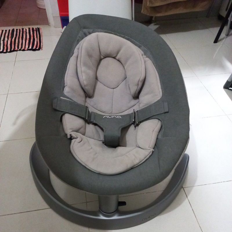 nuna leaf grow BU jual cepat (terbaru) 3 posisi bouncer preloved second bekas pl ayunan kasur bayi