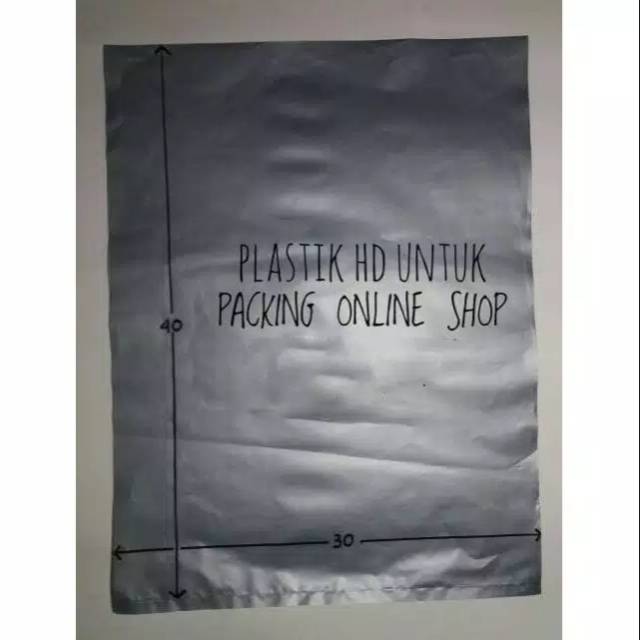 Plastik Online Shop 30x40/Plastik Packing Olshop {POLOS} Hd tanpa Plong/Tanpa handle