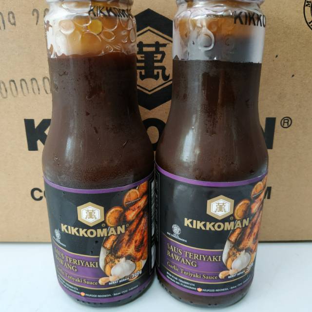 

Saus Teriyaki Bawang Kikkoman @330ml