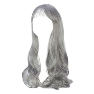 Wig Rambut Palsu Model Panjang Keriting Bergelombang Wig Rambut Palsu Model Panjang Keriting Bergelombang