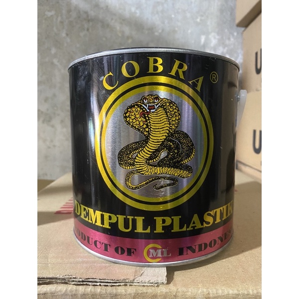 Dempul Plastik Cobra 3kg Warna Hijau