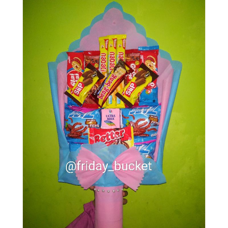 

bucket snack/buket snack/bucket snack/hadiah sidang /hadiah wisuda/hadiah ultah