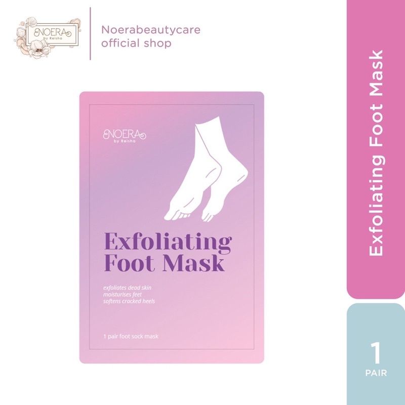 NOERA EXFOLIATING FOOT MASK